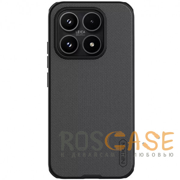 Фото Черный Nillkin Super Frosted Shield Pro | Матовый чехол из пластика и ТПУ для Xiaomi Mi 17