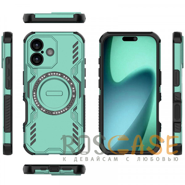 Фотография Зеленый Mirage MagSafe | Противоударный чехол с поддержкой MagSafe для iPhone 17