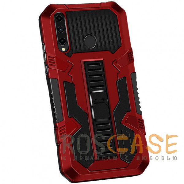Фото Красный Ironhide | Противоударный чехол-подставка для Samsung Galaxy A50 / A50s / A30s