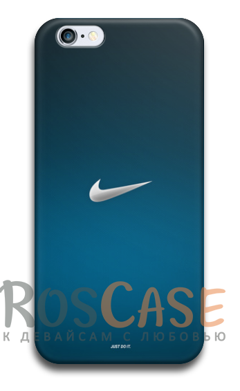 Фото Пластиковый чехол RosCase "Nike" для iPhone 5/5S/SE
