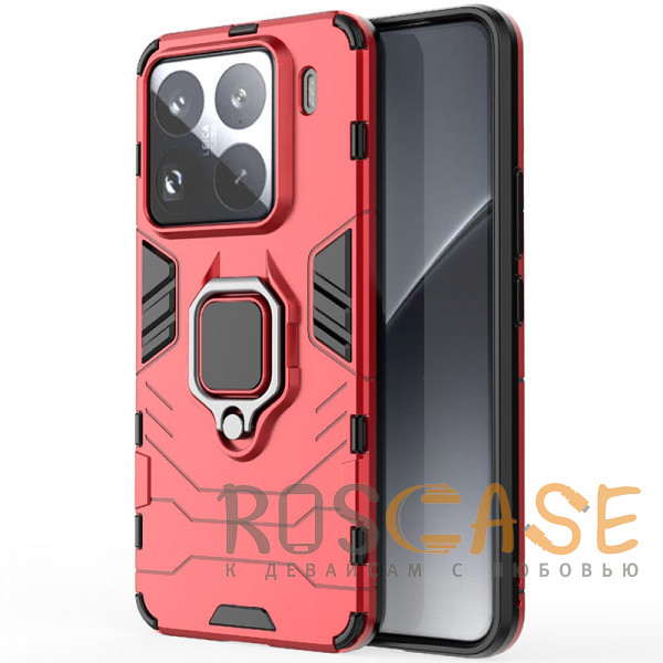 Фото Красный Transformer Ring | Противоударный чехол под магнитный держатель для Xiaomi Mi 15 Pro