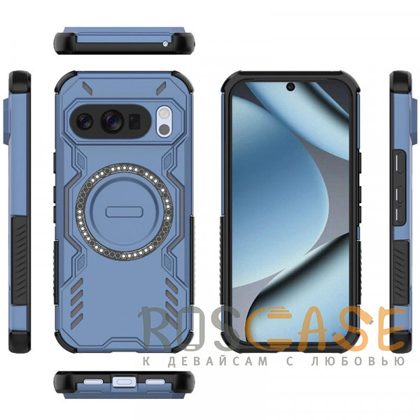 Фотография Синий Mirage MagSafe | Противоударный чехол с поддержкой MagSafe для Google Pixel 10 / 10 Pro