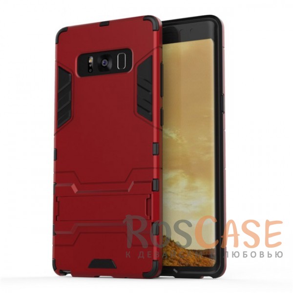 Фотография Красный / Dante Red Transformer | Противоударный чехол для Samsung Galaxy Note 8 с мощной защитой корпуса