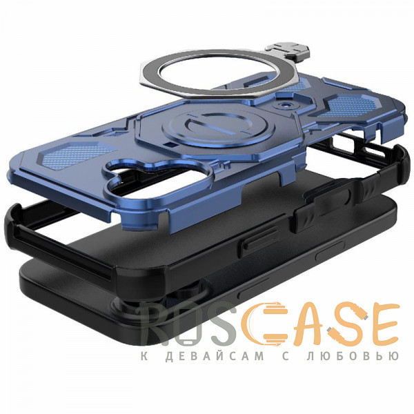 Фотография Темно-синий Magnus | Противоударный чехол с Magsafe для iPhone 17