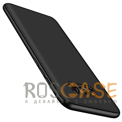 Фотография Черный GKK LikGus 360° | Двухсторонний чехол для Samsung G950 Galaxy S8 с защитными вставками