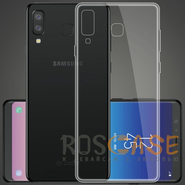 Фотография Бесцветный J-Case THIN | Гибкий силиконовый чехол для Samsung Galaxy A8 Star (A9 Star)