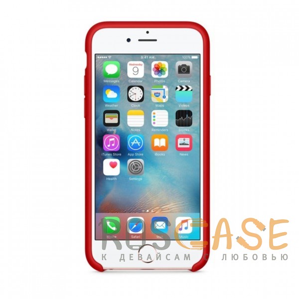 Изображение Красный Чехол Silicone Case для iPhone 6 Plus / 6S Plus