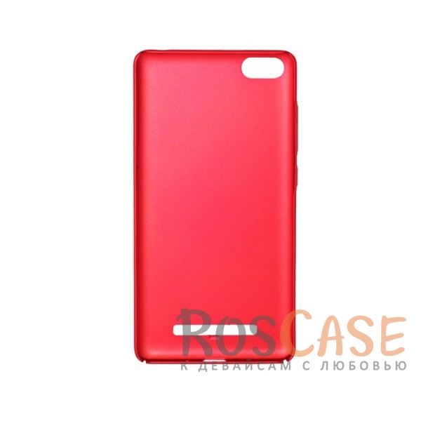 Фотография Красный Joyroom | Матовый soft-touch чехол для Xiaomi Mi 4i / Mi 4c с защитой торцов