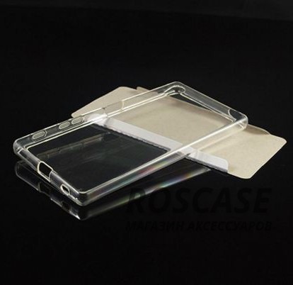 Фотография Прозрачный Ультратонкий силиконовый чехол для Sony Xperia Z5