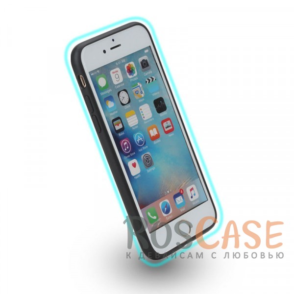 Фото Синий / Blue Rock Ring Holder Case M1 | Чехол для Apple iPhone 7 / 8 (4.7") со встроенным металлическим кольцом-подставкой