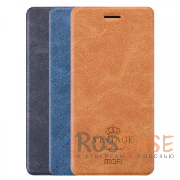 

MOFI Vintage | Кожаный чехол-книжка с карманом для Xiaomi Redmi Note 5A / Redmi Y1 Lite
