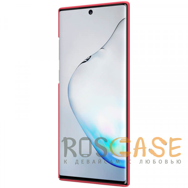 Изображение Красный Nillkin Super Frosted Shield | Матовый чехол для Samsung Galaxy Note 10 Plus