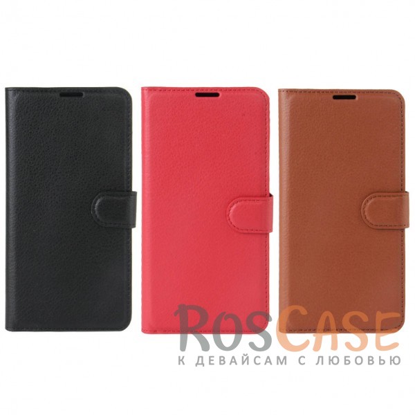 Фото Wallet | Кожаный чехол-кошелек с внутренними карманами для Sony Xperia XA1 / XA1 Dual