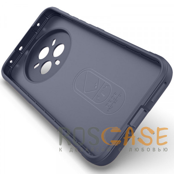 Изображение Темно-синий Flex Silicone | Противоударный чехол для Realme 14 Pro 5G с защитой камеры и микрофиброй