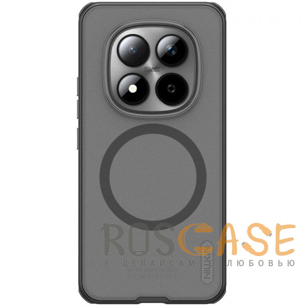 Фото Серый Nillkin Super Frosted Shield Magnetic | Пластиковый чехол с Magsafe для Xiaomi Redmi Note 15 Pro Plus / Poco M8 Pro 5G