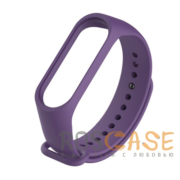 Фото Фиолетовый Xiaomi Mi Band 3 / 4 | Ремешок для фитнес-браслета﻿