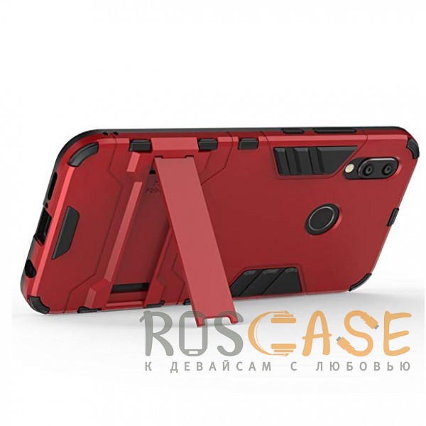 Фотография Красный / Dante Red Transformer | Противоударный чехол для Huawei P20 Lite с мощной защитой корпуса