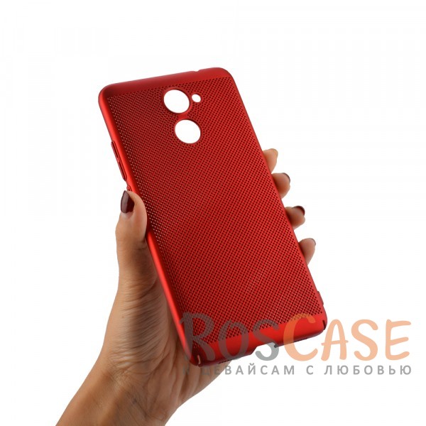 Изображение Красный MOFI Air | Пластиковый чехол для Huawei Y7 Prime с перфорацией