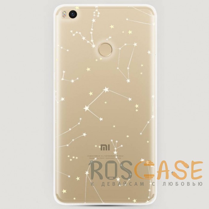 Фото RosCase | Силиконовый чехол Созвездия на Xiaomi Mi Max 2
