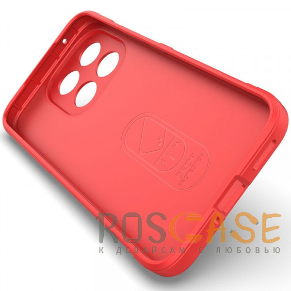 Изображение Красный Flex Silicone | Противоударный чехол для Xiaomi Mi 15T с защитой камеры и микрофиброй