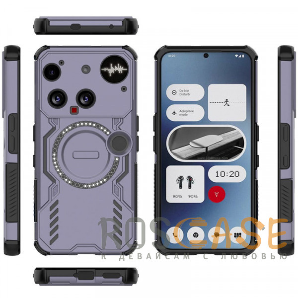 Фотография Фиолетовый Mirage MagSafe | Противоударный чехол с поддержкой MagSafe для Nothing Phone 3