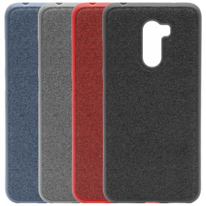 Fiber Logo | TPU чехол с текстильным покрытием для Xiaomi Pocophone F1