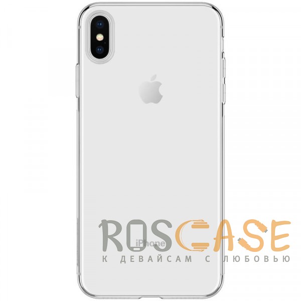 Фото Бесцветный J-Case THIN | Гибкий силиконовый чехол для iPhone XS Max