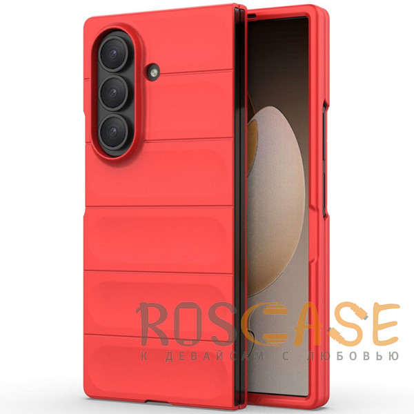 Фотография Красный Flex Matte | Пластиковый чехол с Soft Touch покрытием для Samsung Galaxy Z Fold 7