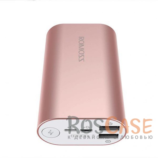 Фото Rose Gold Портативное зарядное устройство Power Bank ROMOSS ACE (A10-40) (10000mAh) (microUSB / Lightning)