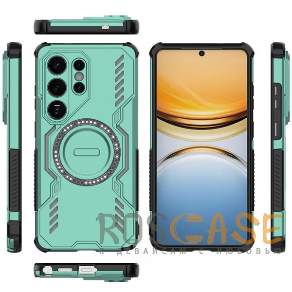 Фотография Зеленый Mirage MagSafe | Противоударный чехол с поддержкой MagSafe для Samsung Galaxy S26 Ultra