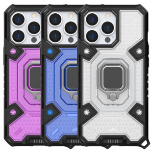 Honeycomb Armor | Противоударный чехол с защитой камеры и кольцом  для iPhone 13 Pro