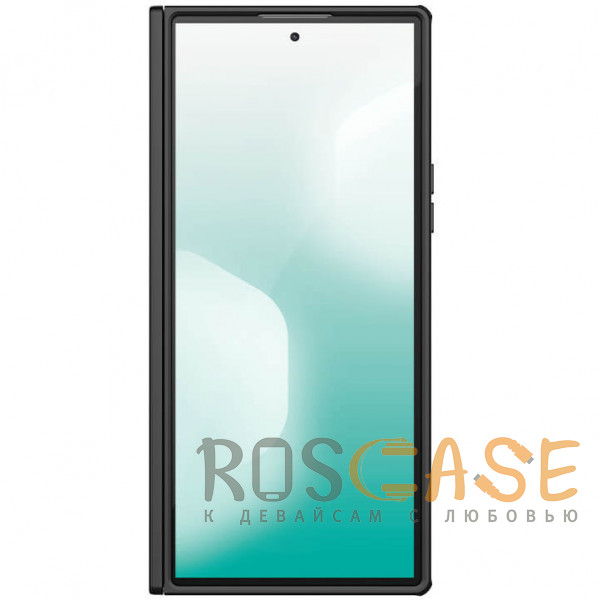 Фотография Черный Nillkin Super Frosted Shield Magnetic | Пластиковый чехол с поддержкой Magsafe для Samsung Galaxy Z Fold 8 Ultra