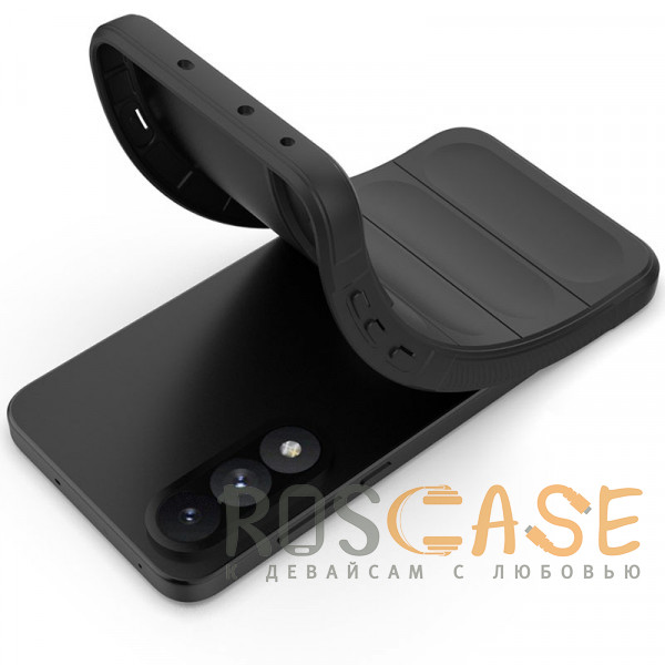 Фотография Черный Flex Silicone | Противоударный чехол для OnePlus Nord 5 5G / Ace 5 Ultra с защитой камеры и микрофиброй