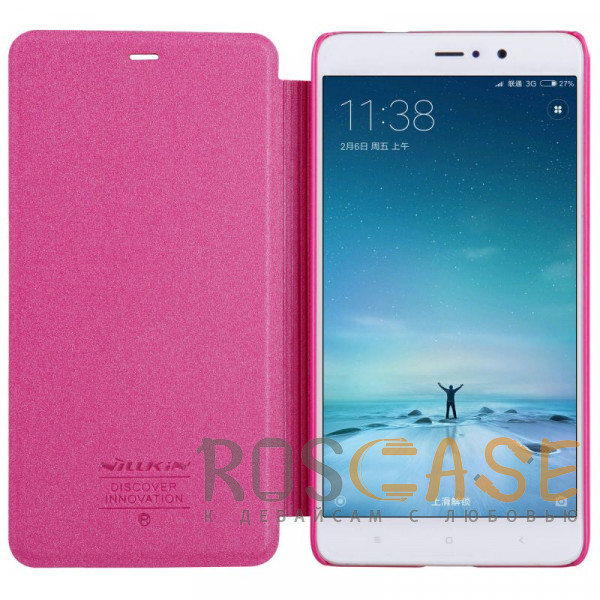 Изображение Розовый Nillkin Sparkle | Чехол-книжка для Xiaomi Mi 5s Plus