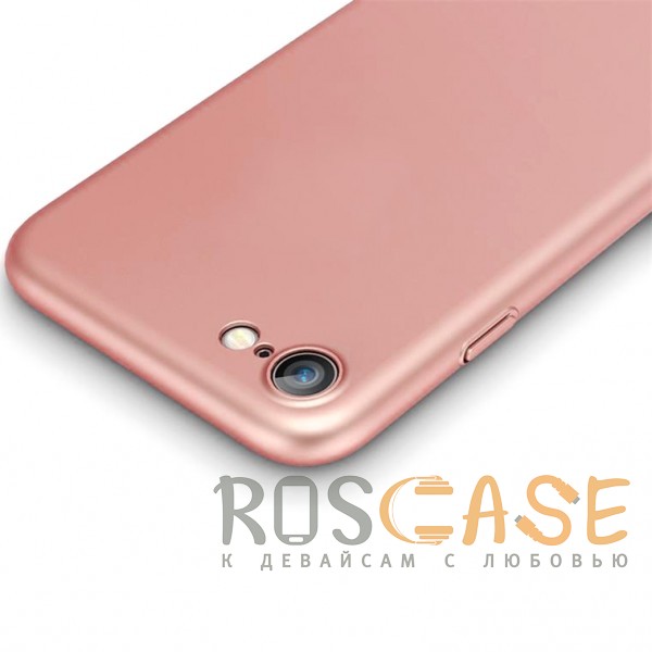 Изображение Розовый Joyroom | Матовый soft-touch чехол для iPhone 7/8/SE (2020) с защитой торцов