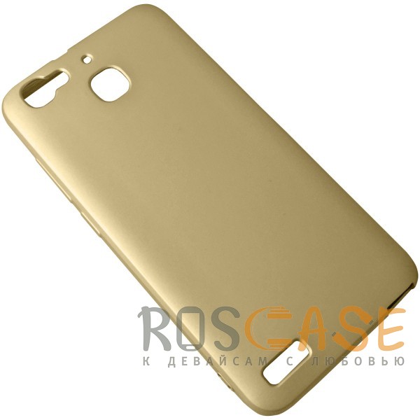 Фотография Золотой J-Case THIN | Гибкий силиконовый чехол для Huawei Enjoy 5s / Huawei GR3