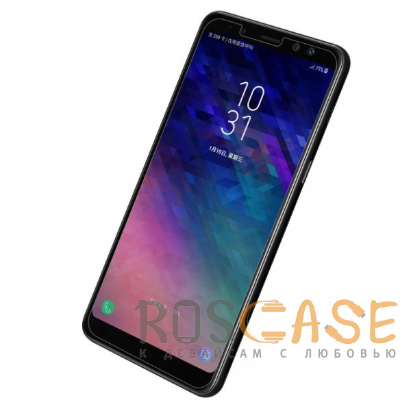 Фотография Прозрачное Nillkin H | Защитное стекло для Samsung A530 Galaxy A8 (2018) неполноэкранное