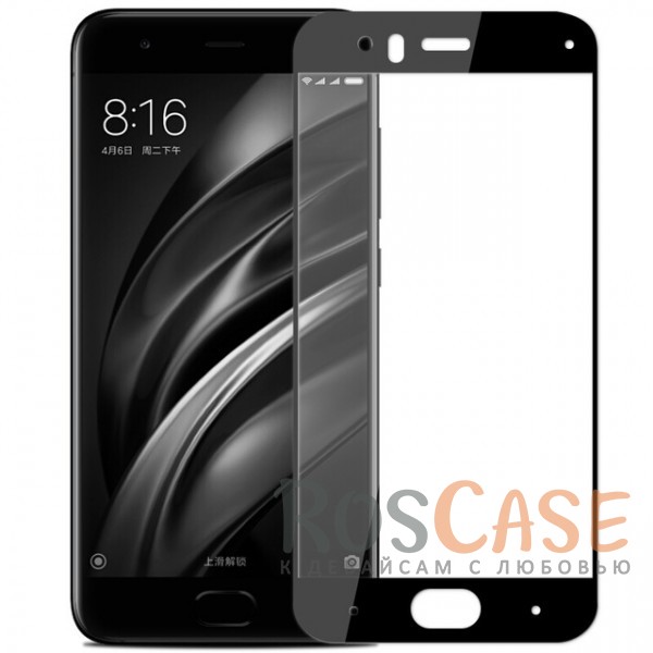 

Тонкое защитное стекло CaseGuru на весь экран для Xiaomi Mi 6 (Черный)