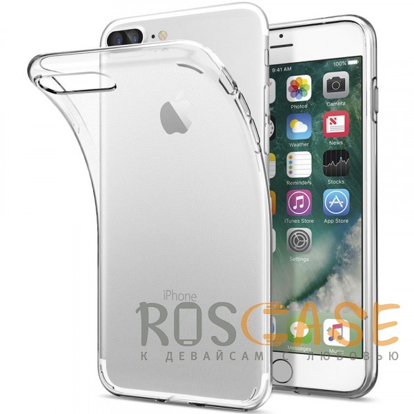 Фотография Прозрачный Прозрачный силиконовый чехол для iPhone 7 Plus / 8 Plus