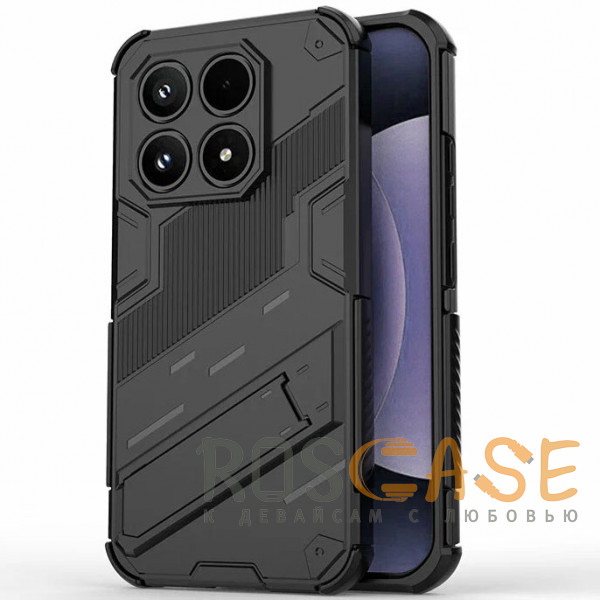 Фото Черный Megatron | Противоударный чехол-подставка для Xiaomi Mi 17 5G с защитой камеры