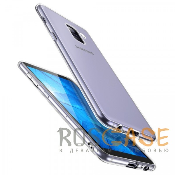 Фото Бесцветный J-Case THIN | Гибкий силиконовый чехол для Samsung A530 Galaxy A8 (2018)