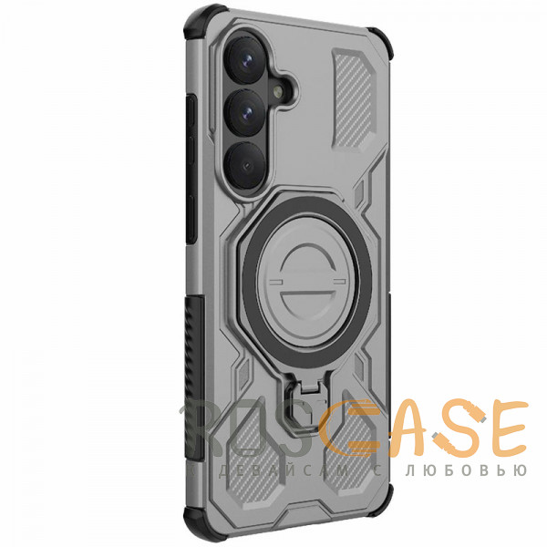 Фото Серый Magnus | Противоударный чехол с Magsafe для Samsung Galaxy S26 Plus