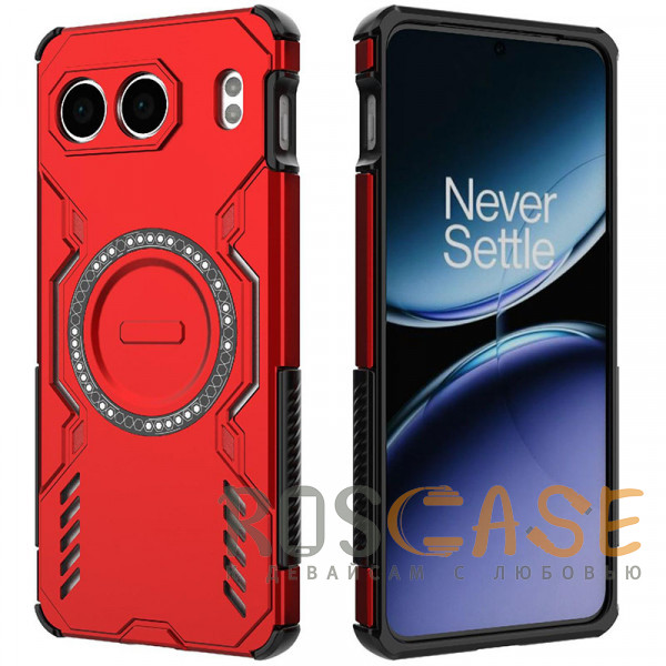 Фото Красный Mirage MagSafe | Противоударный чехол с поддержкой MagSafe для OnePlus Nord 4 5G