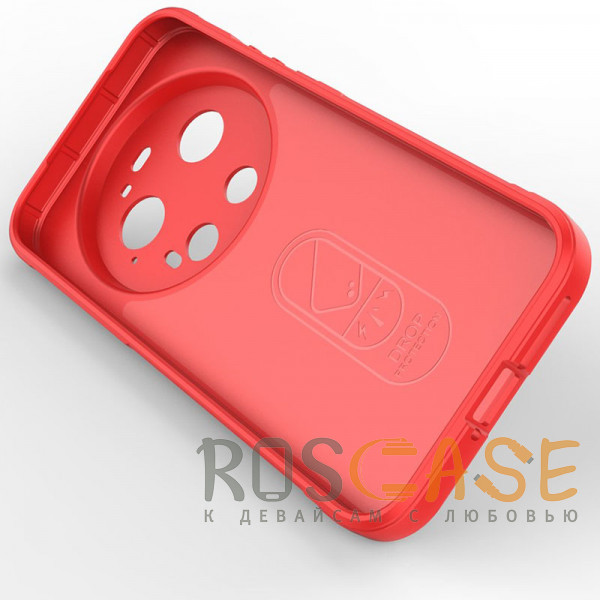 Изображение Красный Flex Silicone | Противоударный чехол для Xiaomi Mi 17 Ultra с защитой камеры и микрофиброй