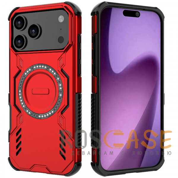 Фото Красный Mirage MagSafe | Противоударный чехол с поддержкой MagSafe для iPhone 17 Pro Max