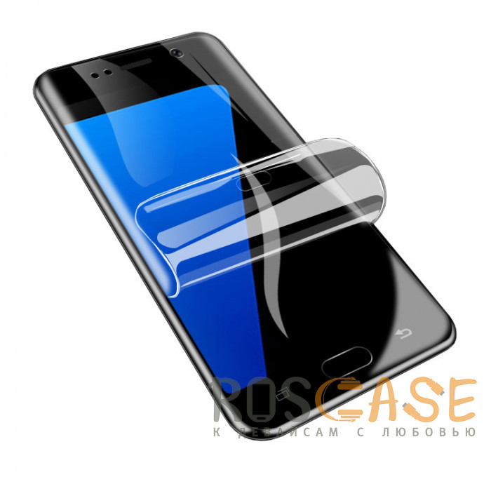 Фото Прозрачная Гидрогелевая защитная плёнка Rock для Samsung Galaxy S7 Edge