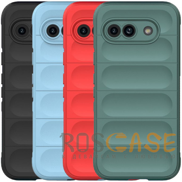 Фото Flex Silicone | Противоударный чехол для Google Pixel 9a с защитой камеры и микрофиброй