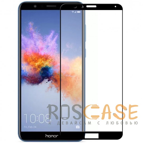 Фото 5D защитное стекло для Huawei Honor 7X на весь экран