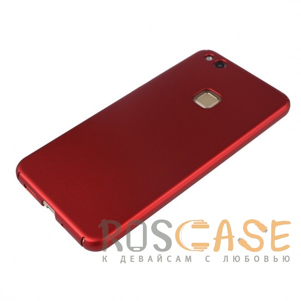 Фото Красный J-Case THIN | Пластиковый чехол для Huawei P10 Lite с гладким покрытием