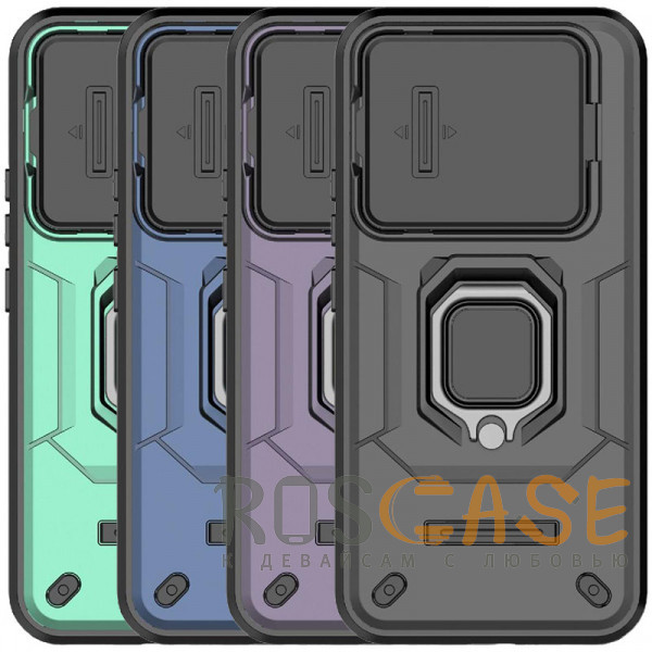 Фото Transformer Ring Holder | Противоударный чехол с кольцом и шторкой камеры для Xiaomi Mi 15T Pro